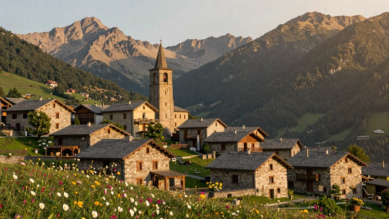 Charming Andorran mountain village with Romanesque church in a Pyrenean valley perfect for romantic dating